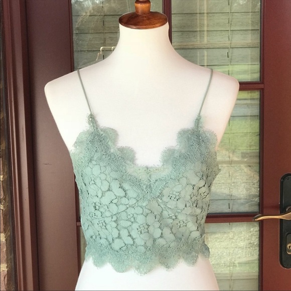H&M Mint Green Lace Bustier - Picture 5 of 6